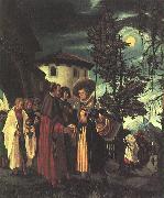 Albrecht Altdorfer, The Departure of Saint Florian